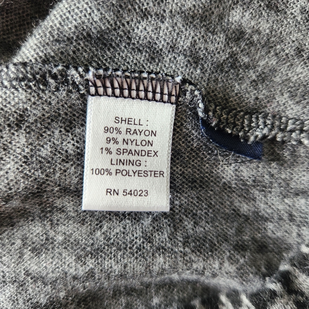 Banana Republic Houndstooth Checkered Dress Black Gray Short Sleeves Medium - Picture 11 of 14